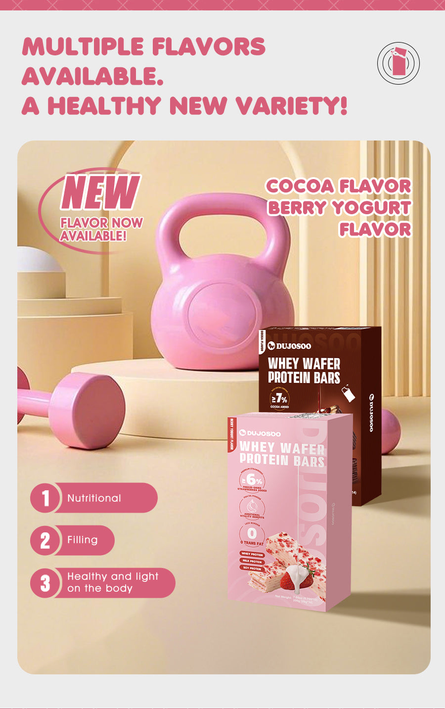 Protein Bar- Berry Yogurt Flavor