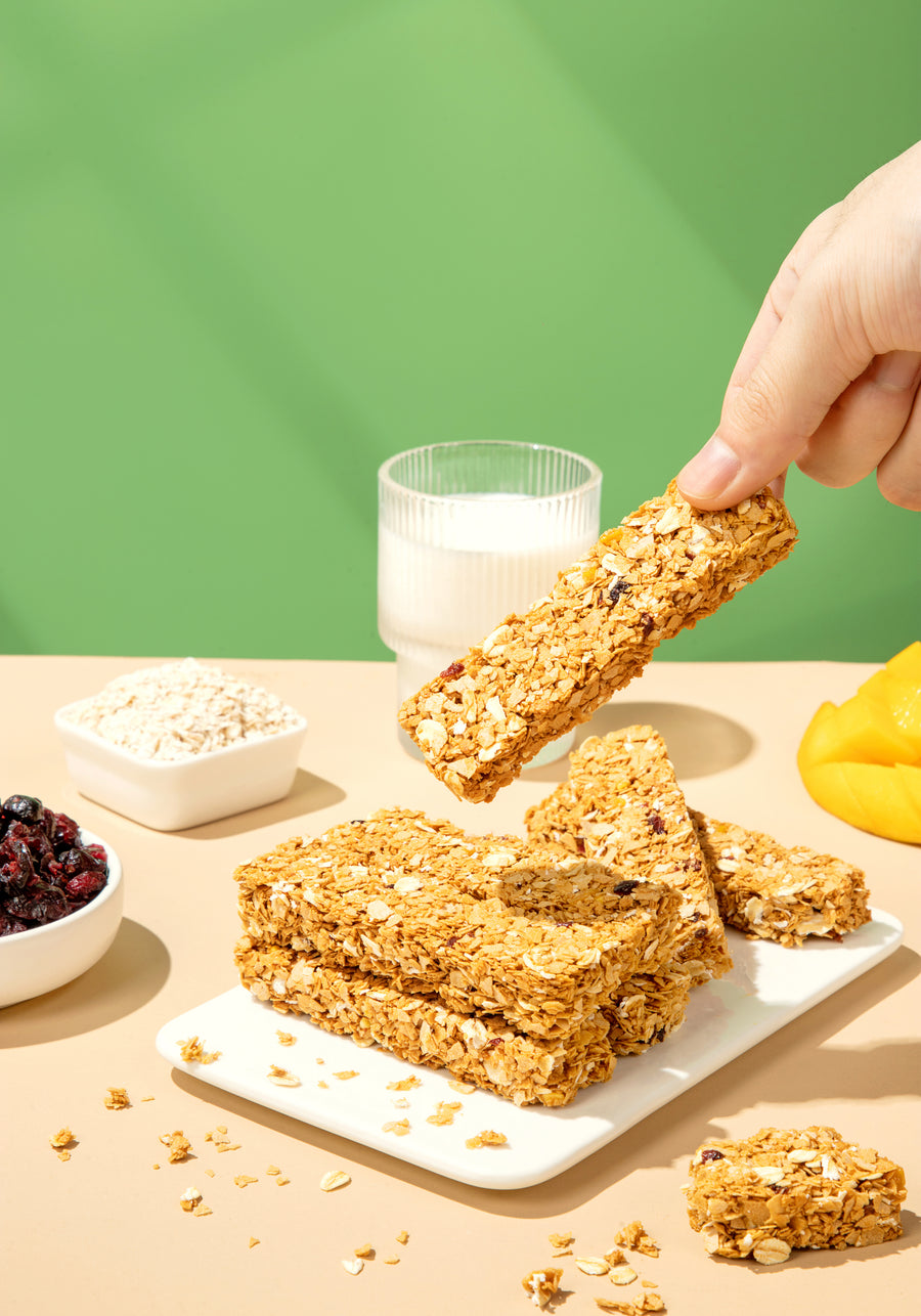 Dujosoo Nutty Oatmeal Cereal Bars, 10-Pack