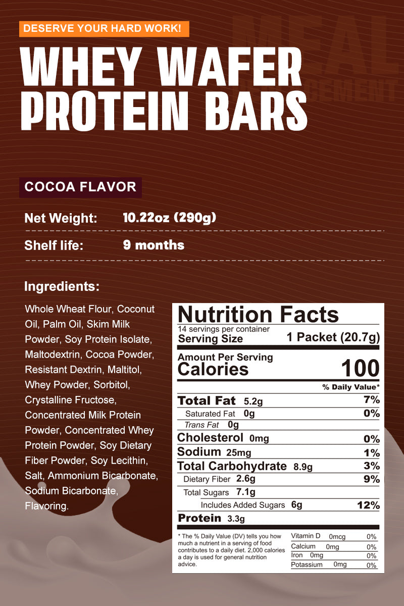 Protein Bars - Cocoa Flavor